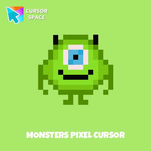 Monsters Pixel cursor